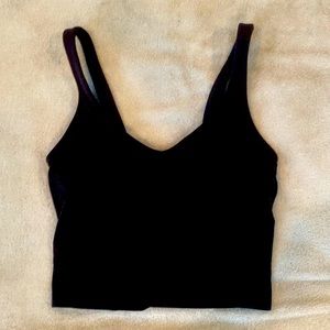 Lululemon black align tank size 0
